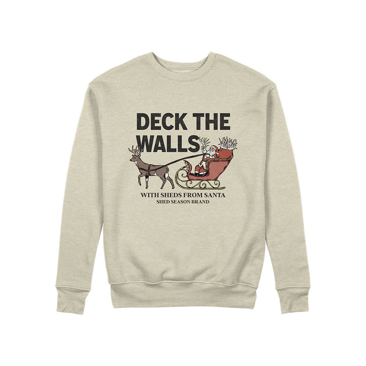 Deck the Walls Crew - Oatmeal